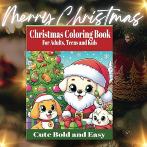 Xmas Coloring Book for Relaxation and Mindfulness